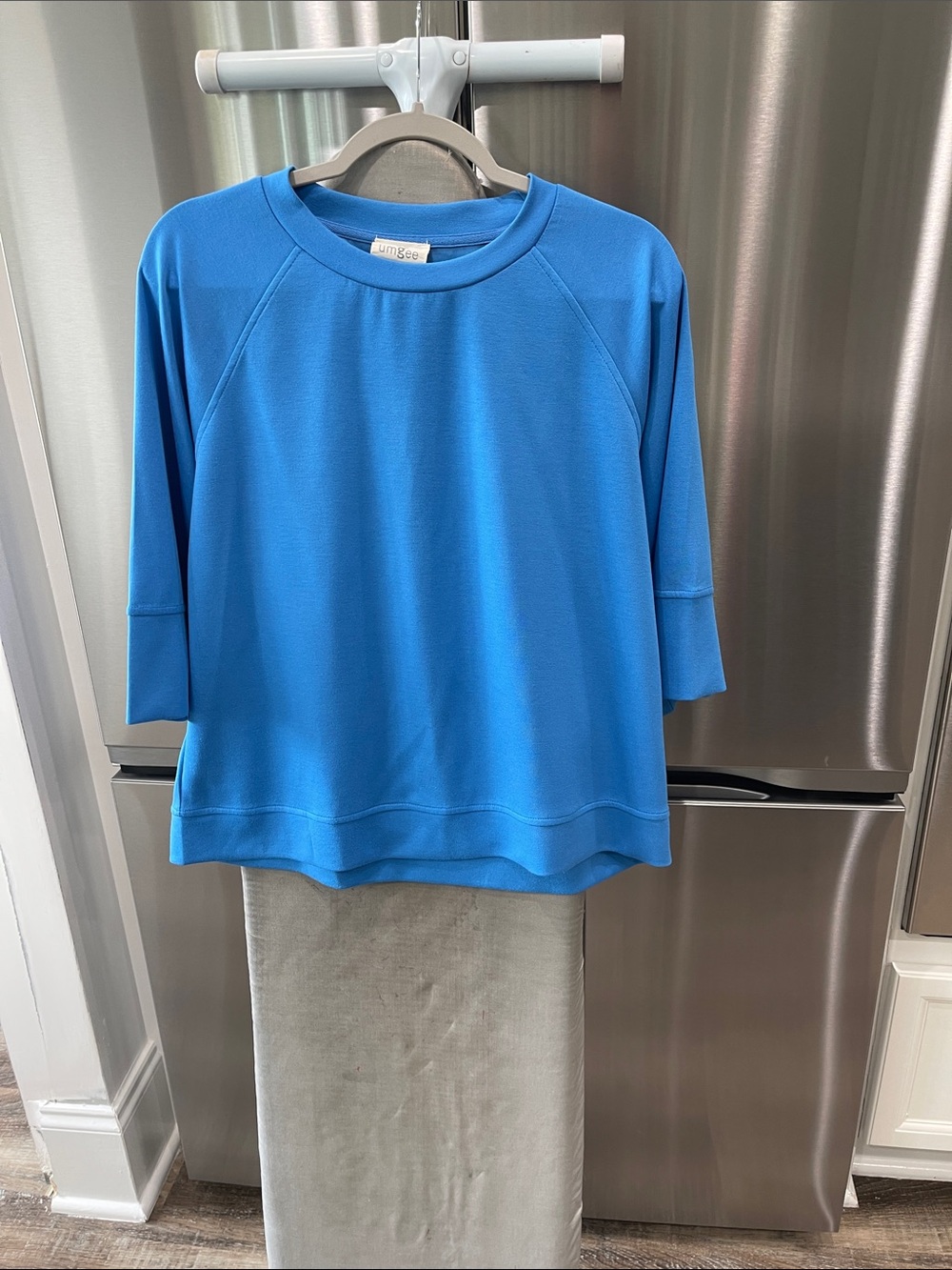 Umgee Bright Blue 3/4 Length Top